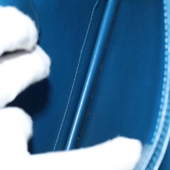 LOUIS VUITTON Epi Capuchin Shoulder Bag Blue - Picture 9 of 16